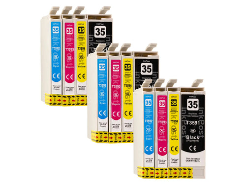 Compatible 35XL Epson Ink Cartridges – 3 Multipacks