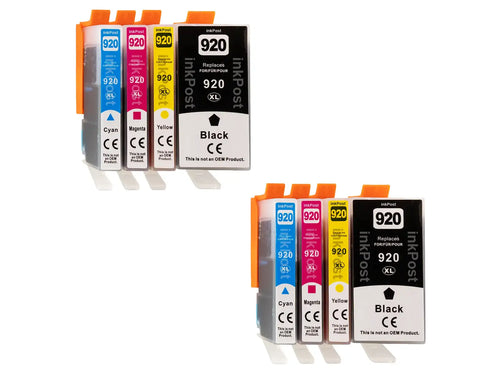 Compatible 920XL HP Ink Cartridges – 2 Multipacks