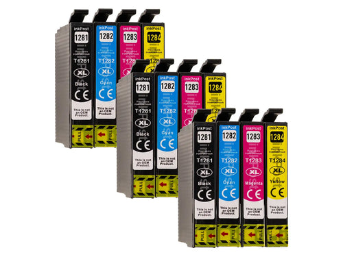Compatible T1285 Epson Ink Cartridges – 3 Multipacks