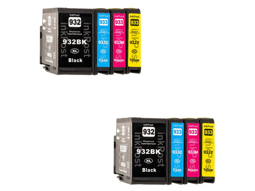 Compatible 932XL/933XL HP Ink Cartridges – 2 Multipacks