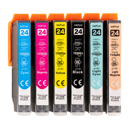 T24XL Cartouches d’encre compatibles Epson – 1 pack multipack