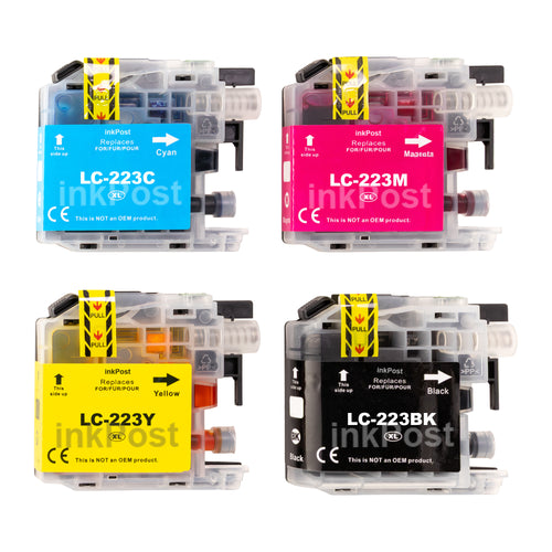 Compatible LC223 Brother Ink Cartridges – 1 Multipack