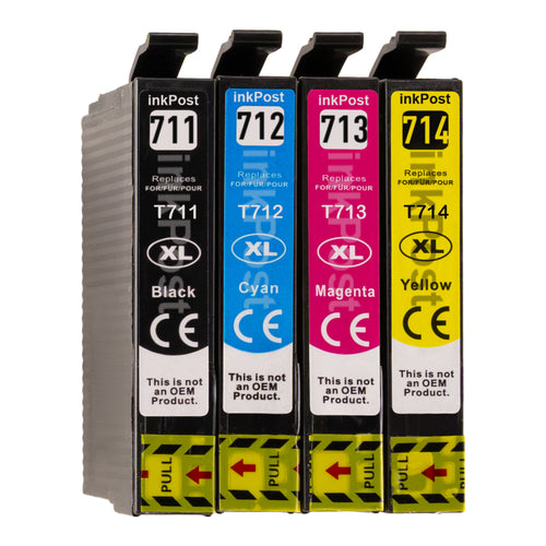 Compatible T0715 Epson Ink Cartridges – 1 Multipack