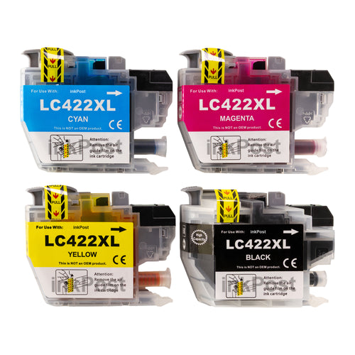 Compatible LC422XL Brother Ink Cartridges – 1 Multipack