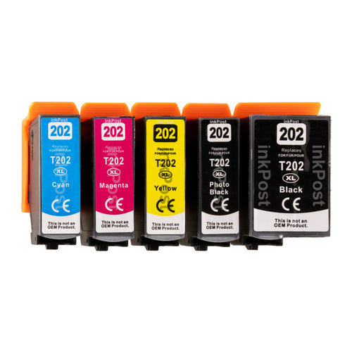 Cartouches d’encre compatibles Epson 202XL – 1 pack multipack