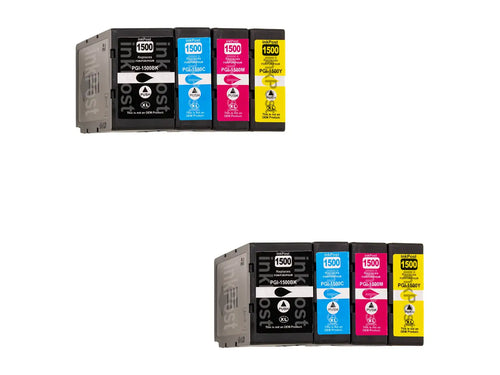 Compatible PGI-1500XL Canon Ink Cartridges – 2 Multipacks