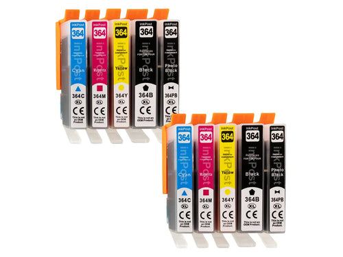 Compatible 364XL HP Ink Cartridges – 2 Multipacks + 2 Photo Blacks